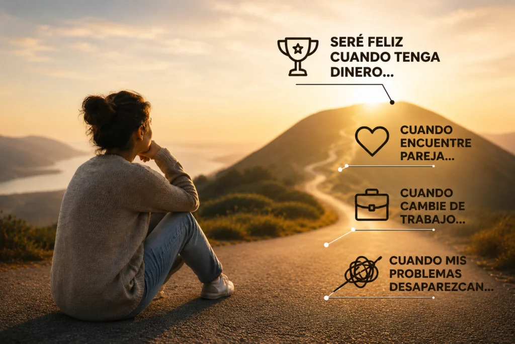 Persona respirando profundamente para conectar con su bienestar emocional